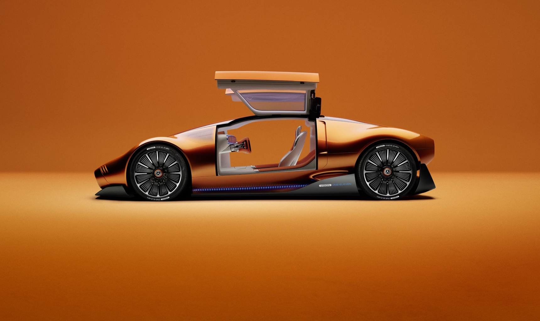 Mercedes-Benz Vision One-Eleven: прогрессивная интерпретация легендарного бренда 70-х годов